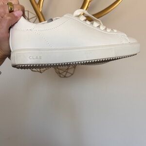 Clae Classic White Sneakers